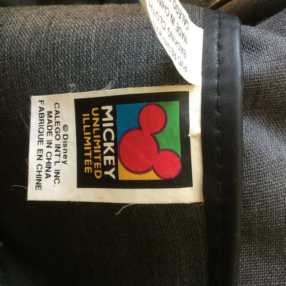 Embroidered Mickey mouse faux leather tote - Picture 4 of 6